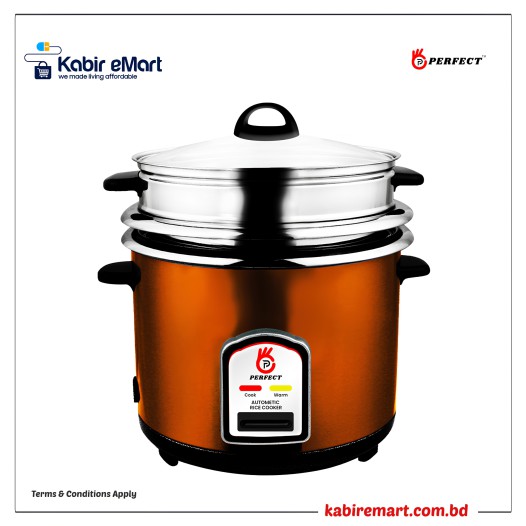 Perfect Electric Rice Cooker-red