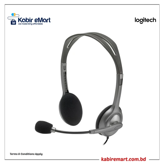 Logitech H110 STEREO Headset (Two port)