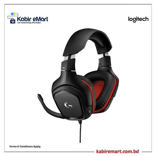 Logitech G331 3.5mm Multi-Platform Gaming Headphone Black