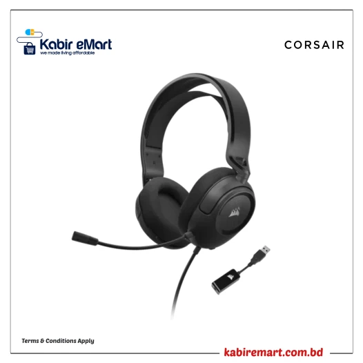 Corsair HS35 V2 7.1 SURROUND Multiplatform Wired Gaming Headphone