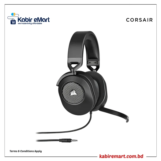 Corsair HS65 7.1 SURROUND Gaming Headphone Carbon