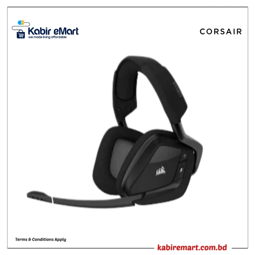 Corsair VOID ELITE RGB Wireless Premium Gaming 7.1 Headphone (Carbon)
