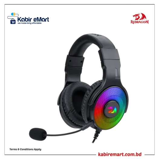 Redragon H350 Pandora RGB Wired Gaming Headset