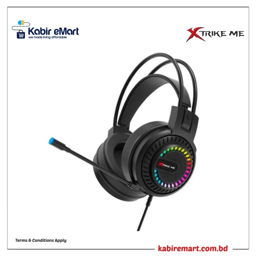 Xtrike Me HP-318 RGB Gaming Headphone