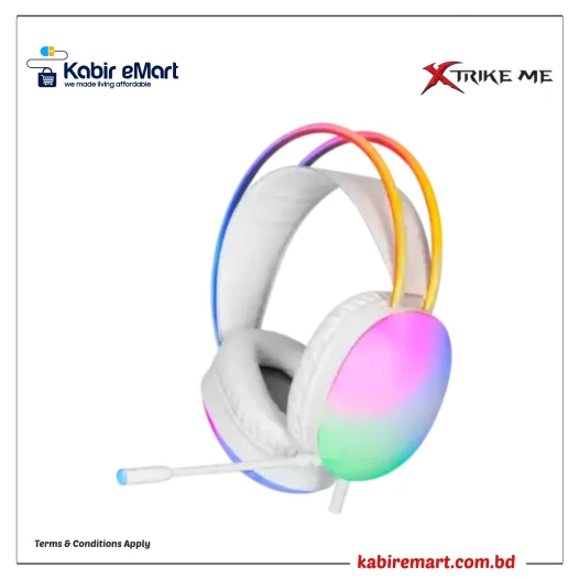 Xtrike Me GH-511 RGB Translucent Gaming Headphone