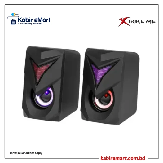 Xtrike Me SK-405 2.0 Channel Stereo RGB Gaming Speaker