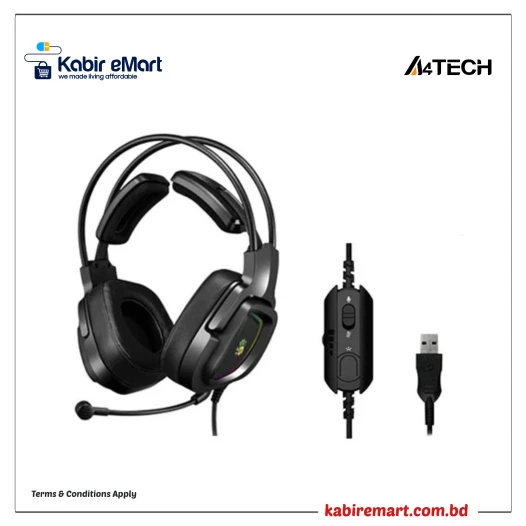 A4Tech Bloody G575 7.1 Surround Sound USB RGB Gaming Headset