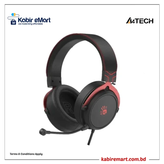 A4Tech Bloody M590i Virtual 7.1 Surround Sound Gaming Headphone With Detachable Mic