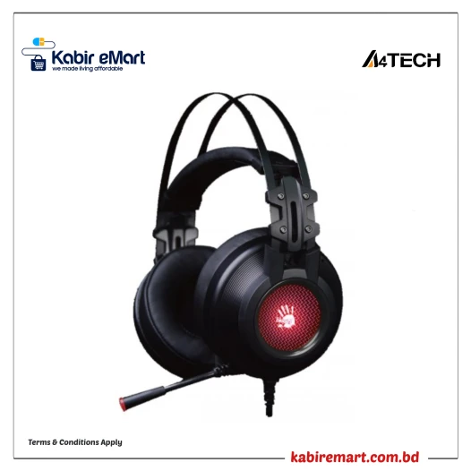 A4TECH Bloody G525 Virtual 7.1 Surround Sound Gaming Headphone