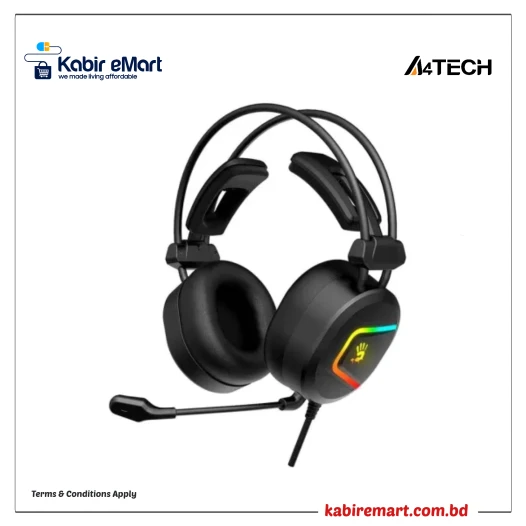 A4tech Bloody MC750 ANC RGB USB Gaming Headphone