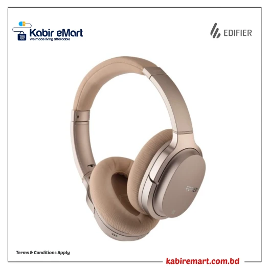 Edifier W860NB Over Ear Bluetooth Headphone Gold