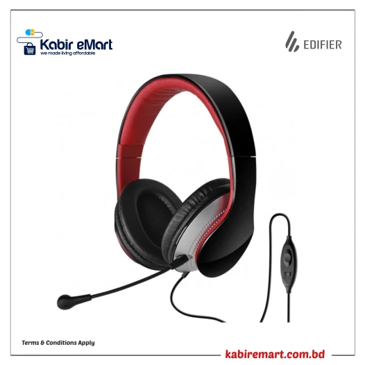 Edifier K830 3.5mm Headphone Black (Single Port)
