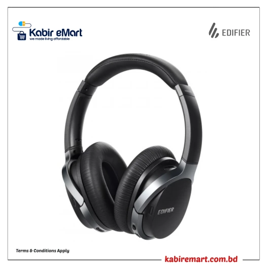 Edifier W860NB Over Ear Bluetooth Headphone Black