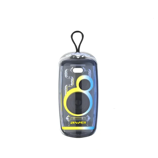 AWEI KA32 Waterproof Bluetooth Speaker Pairing Music Player Subwoofer with Colorful Light