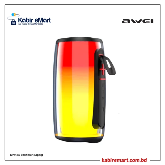 Awei Y528 RGB Light Playback5.3 Bluetooth Speaker