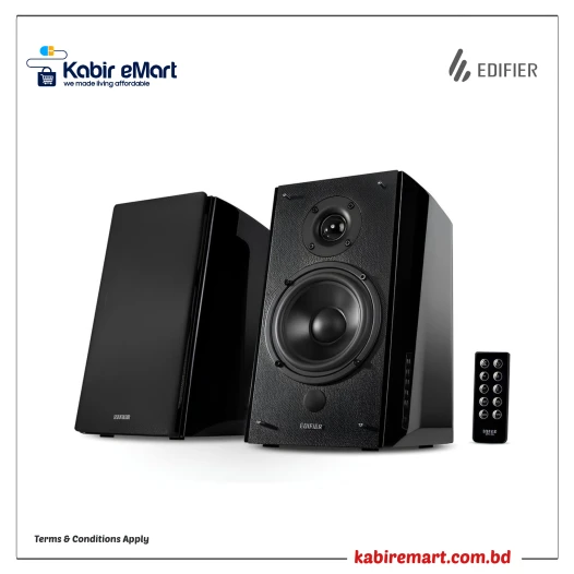 Edifier R2000DB Versatile Bluetooth Bookshelf Speaker Black
