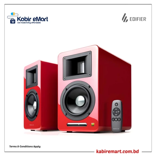 Edifier Airplus A100 Hi-Res Audio Red Bluetooth Speaker