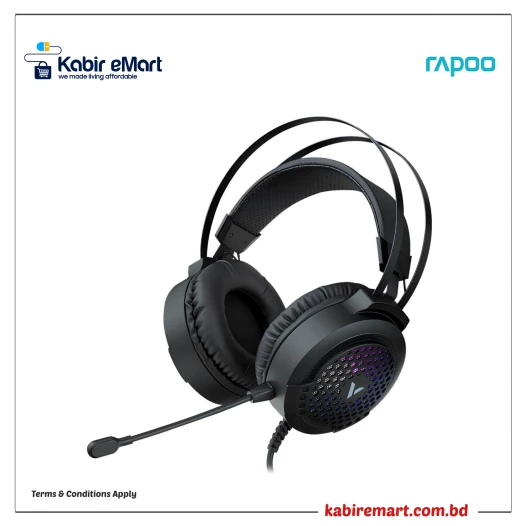 Rapoo VH120 Dual Port RGB Gaming Headphone