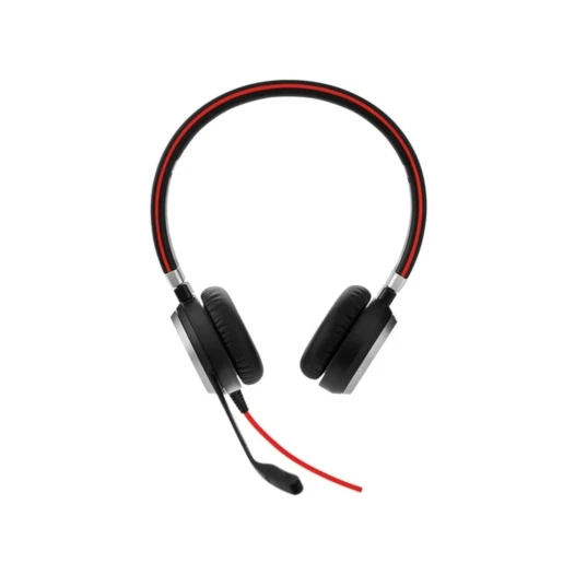 Jabra Evolve 40 MS/UC DUO Dual Ear Noise Canceling USB Headphone