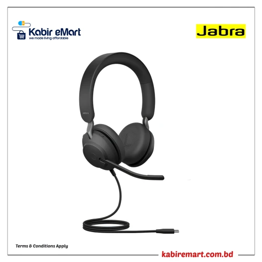 Jabra Evolve2 40 SE Duo Stereo Wired USB Type C Headset