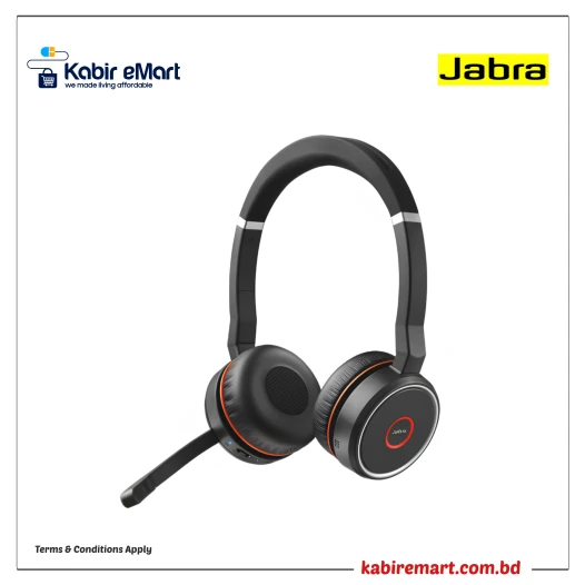 Jabra Evolve 75 SE MS Stereo Bluetooth Wireless Headset