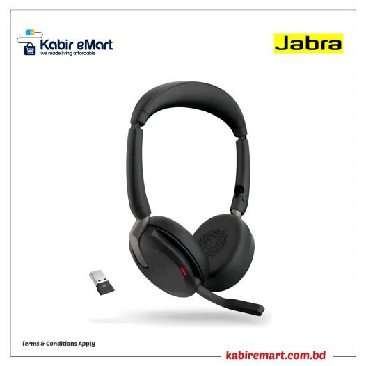 Jabra Evolve2 65 Flex USB-A MS Stereo Bluetooth Headset