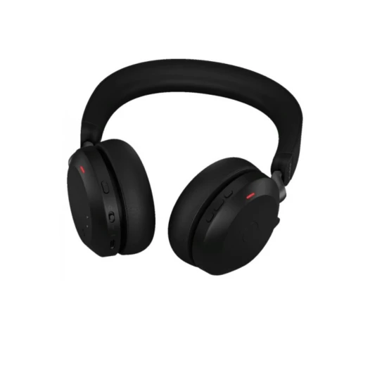 Jabra Evolve2 75 MS DUO Bluetooth & USB Type C Head Set Black (With Charging Stand)