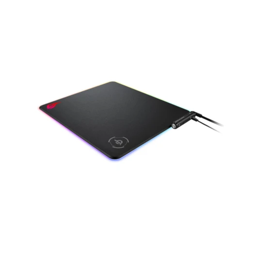 ASUS NH01 ROG Balteus Qi Wireless-Charging RGB Gaming Mouse Pad