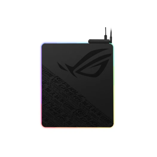 ASUS NH01 ROG Balteus Qi Wireless-Charging RGB Gaming Mouse Pad