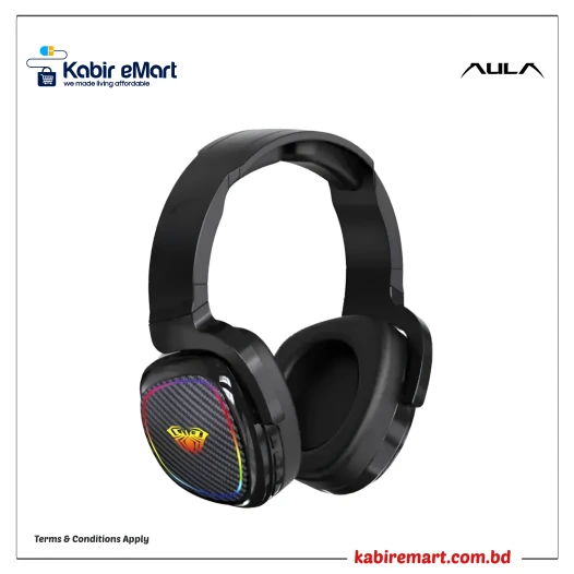 AULA F608 3 in 1 RGB Wireless Gaming Headphone