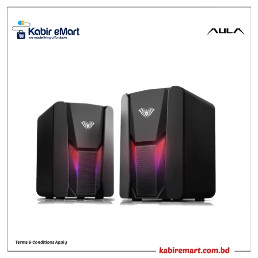 AULA N-108 USB RGB Gaming Speaker