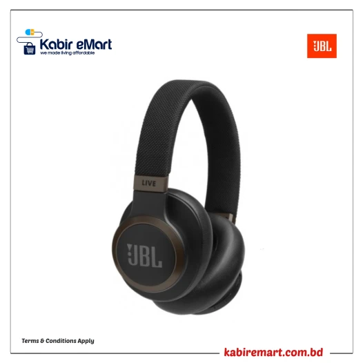 JBL LIVE 650BTNC Around-Ear Noise Cancelling Wireless Headphone