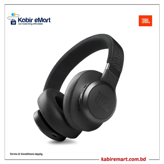 JBL Live 660NC Wireless Noise Canceling Over-Ear Headphones