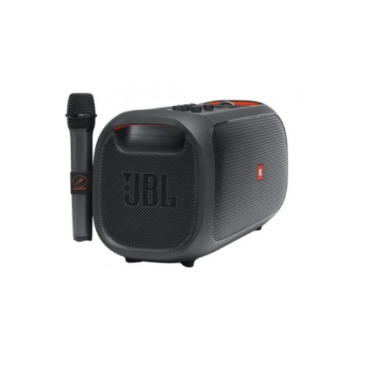 JBL PartyBox On-The-Go Portable Party Speaker and Wireless 2 Microphone