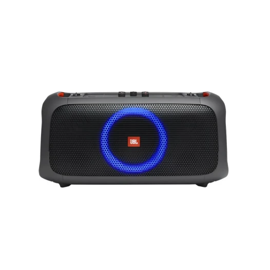 JBL PartyBox On-The-Go Portable Party Speaker and Wireless 2 Microphone
