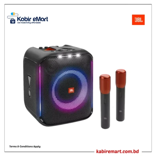 JBL PartyBox Encore 100W Portable Bluetooth Speaker With Wireless Microphone