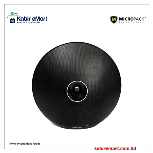 Micropack Conch Bluetooth Speaker (Black/White) (6W)
