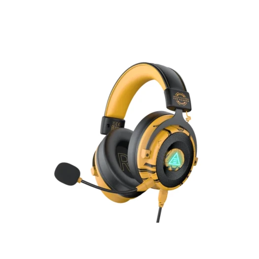 EKSA E900 Pro Noise Cancelling 7.1 Surround Sound Gaming Headset Yellow