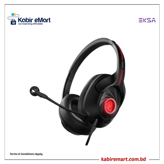 EKSA E3Z Air Joy Plus Ultralight 7.1 Surround Sound Wired Gaming Headset