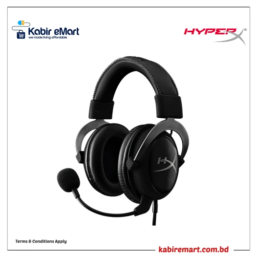 HyperX Cloud II Surround Sound Gaming Headset (Gun Metal)