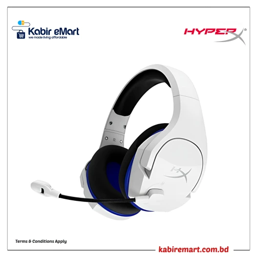 HyperX Cloud Stinger Core USB Wireless Gaming Headset (White)