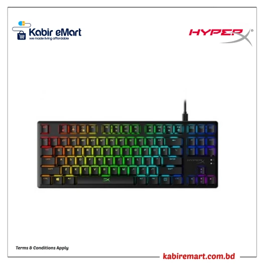 HyperX Alloy Origins Core Red Switch Mechanical Gaming Keyboard