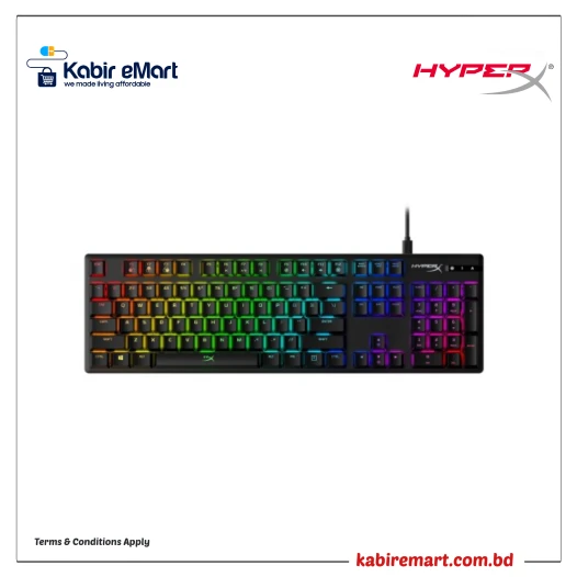 HyperX Alloy Origins Blue Switch RGB Mechanical Gaming Keyboard