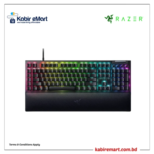 Razer BlackWidow V4 RGB Mechanical Gaming Keyboard (Global)