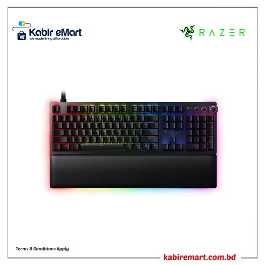 Razer Huntsman V2 Clicky Optical Switch Gaming Keyboard (Global)