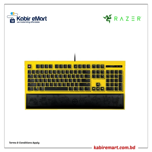 Razer Ornata Expert Pikachu Limited Edition Membrane Keyboard (Global)