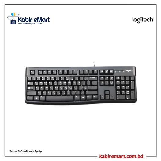 Logitech K120 USB Keyboard with Bangla