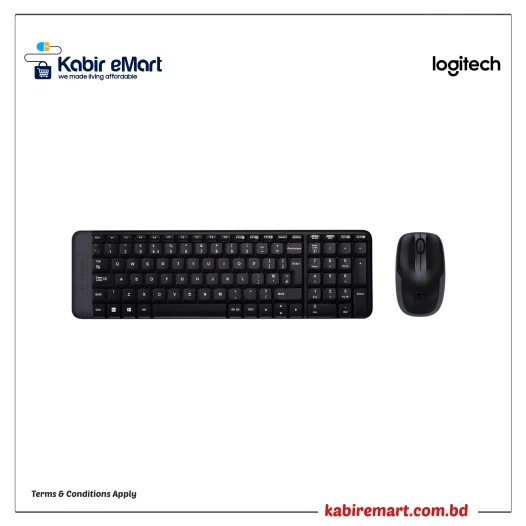 Logitech MK215 Wireless Keyboard & Mouse Combo