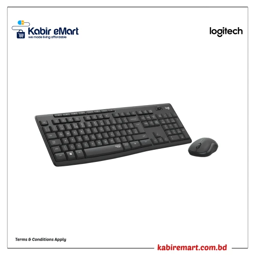 Logitech MK295 Silent Wireless Keyboard & Mouse Combo
