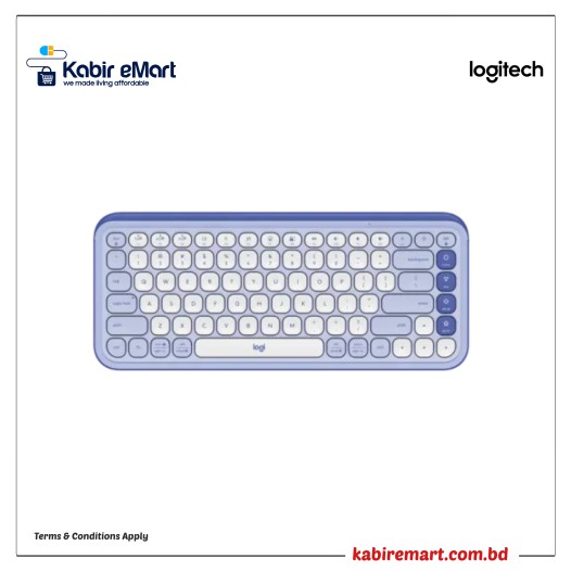 Logitech POP Icon Keys Bluetooth Wireless Keyboard